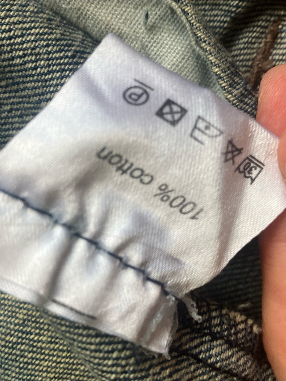 NWOT Unisex Hand-Painted South African Designer Denim Jacket - Picture 8 of 9